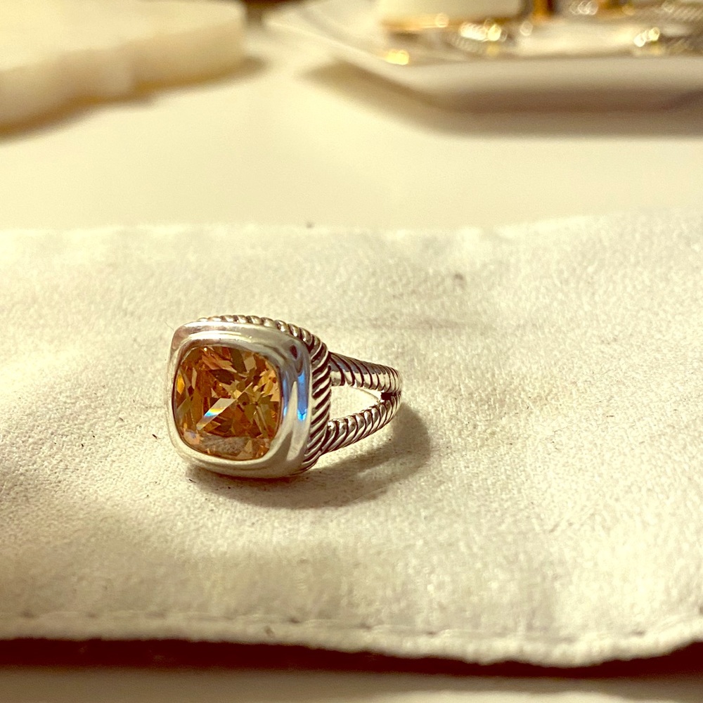Light Pink/Silver Ring